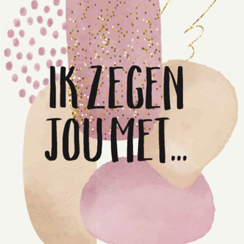 Wenskaart 'Ik zegen jou met...' - MA43022 -  Courage bij MajesticAlly