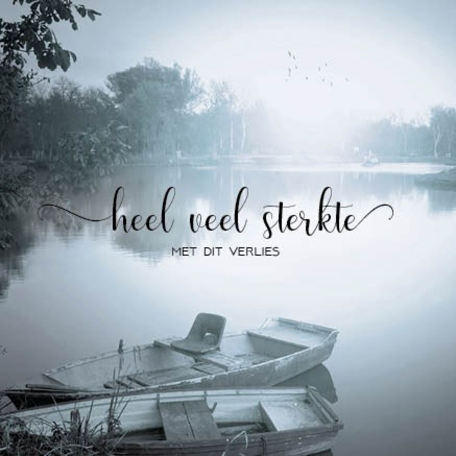 Kaart 'Verlies - bootjes' - MA34019 -  Stille momenten bij MajesticAlly