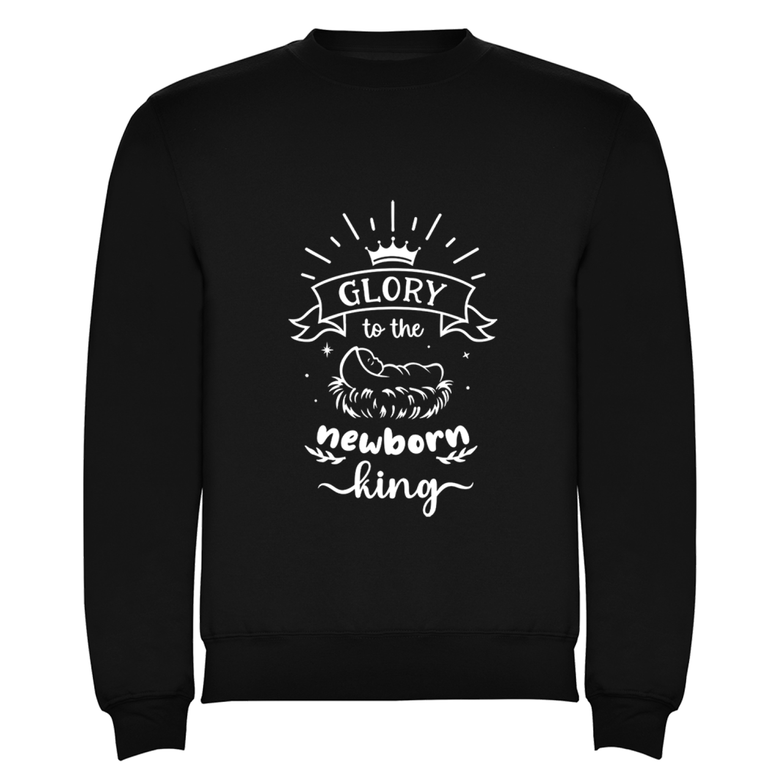 Glory to the newborn King Zwarte trui 0b31aa5b