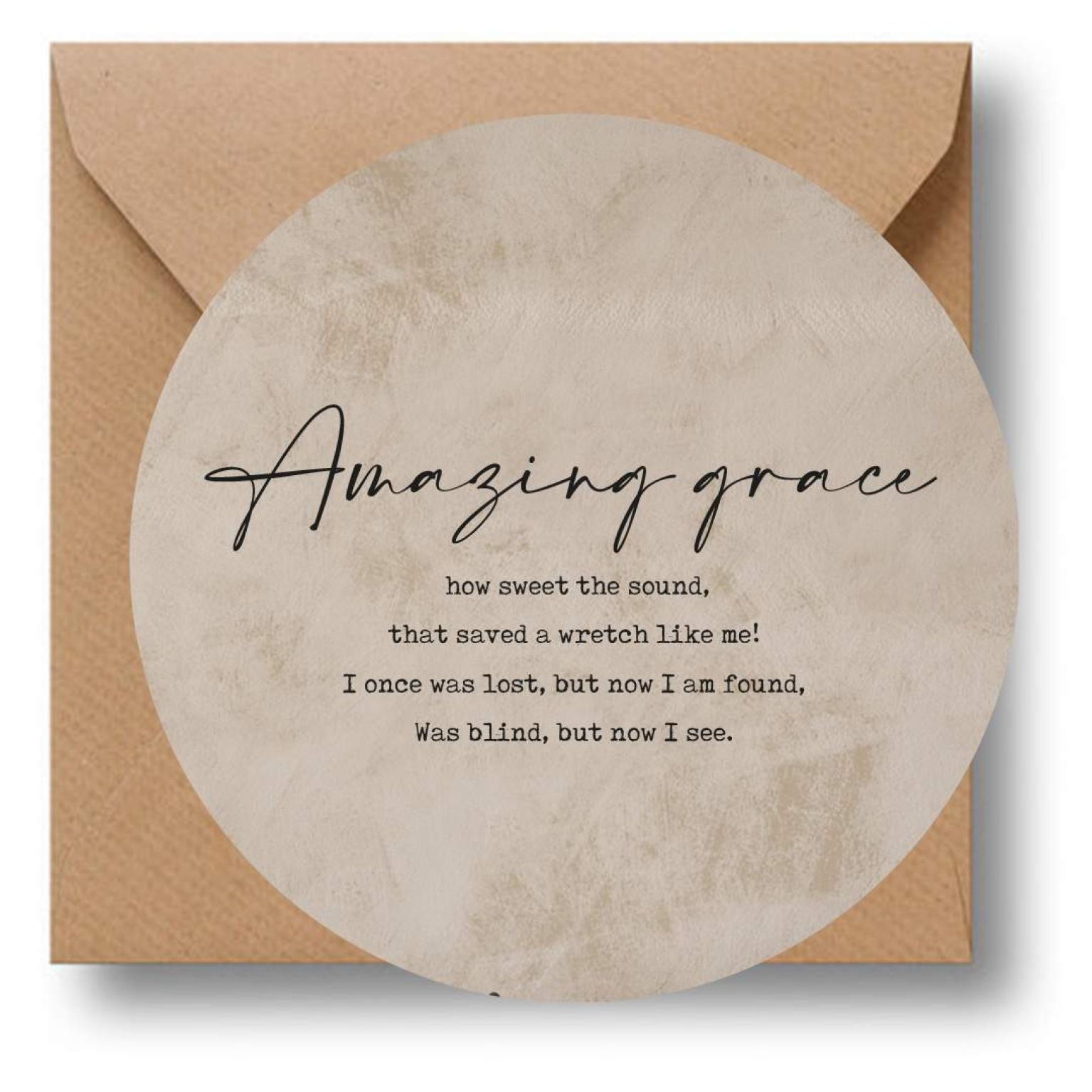 MA39624 - Amazing Grace - Cirkelcadeau 15 cm
