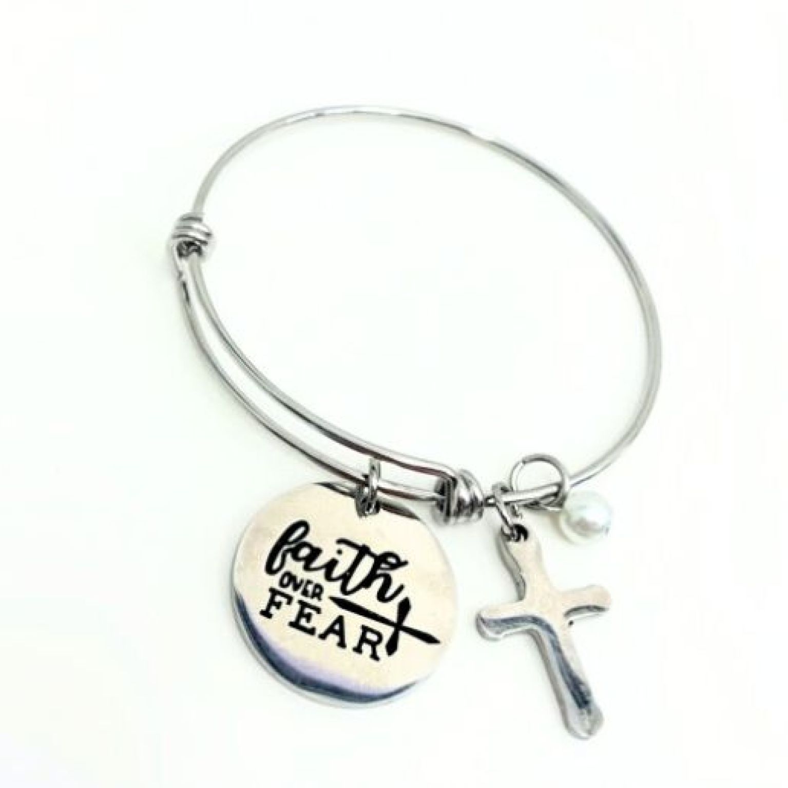 MA47308 - Bangle Faith over fear