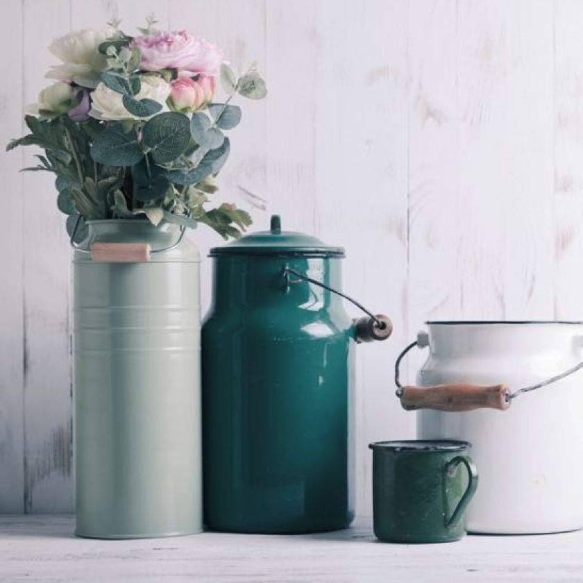 Kaart 'Metalen kannen' - MA40008 -  Landelijk bij MajesticAlly