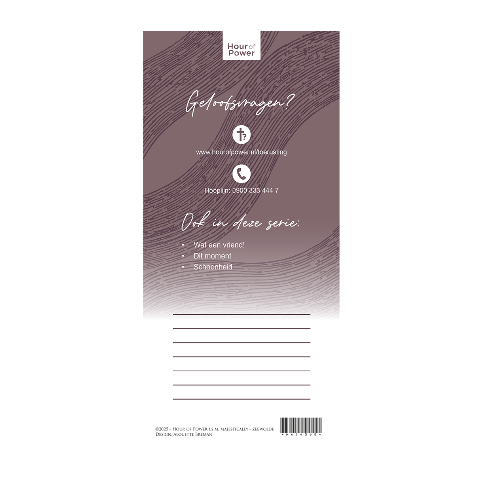 MA24068 De Heer is mijn Herder 1090a0bb