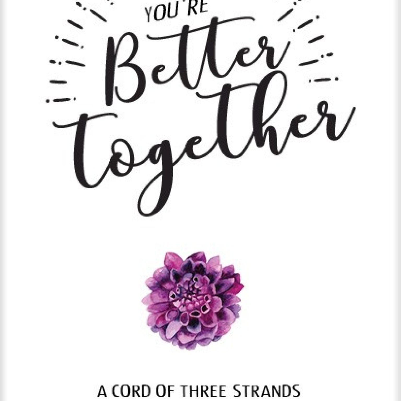 Kaart 'You're better together' - MA25022 -  Beautiful Day bij MajesticAlly