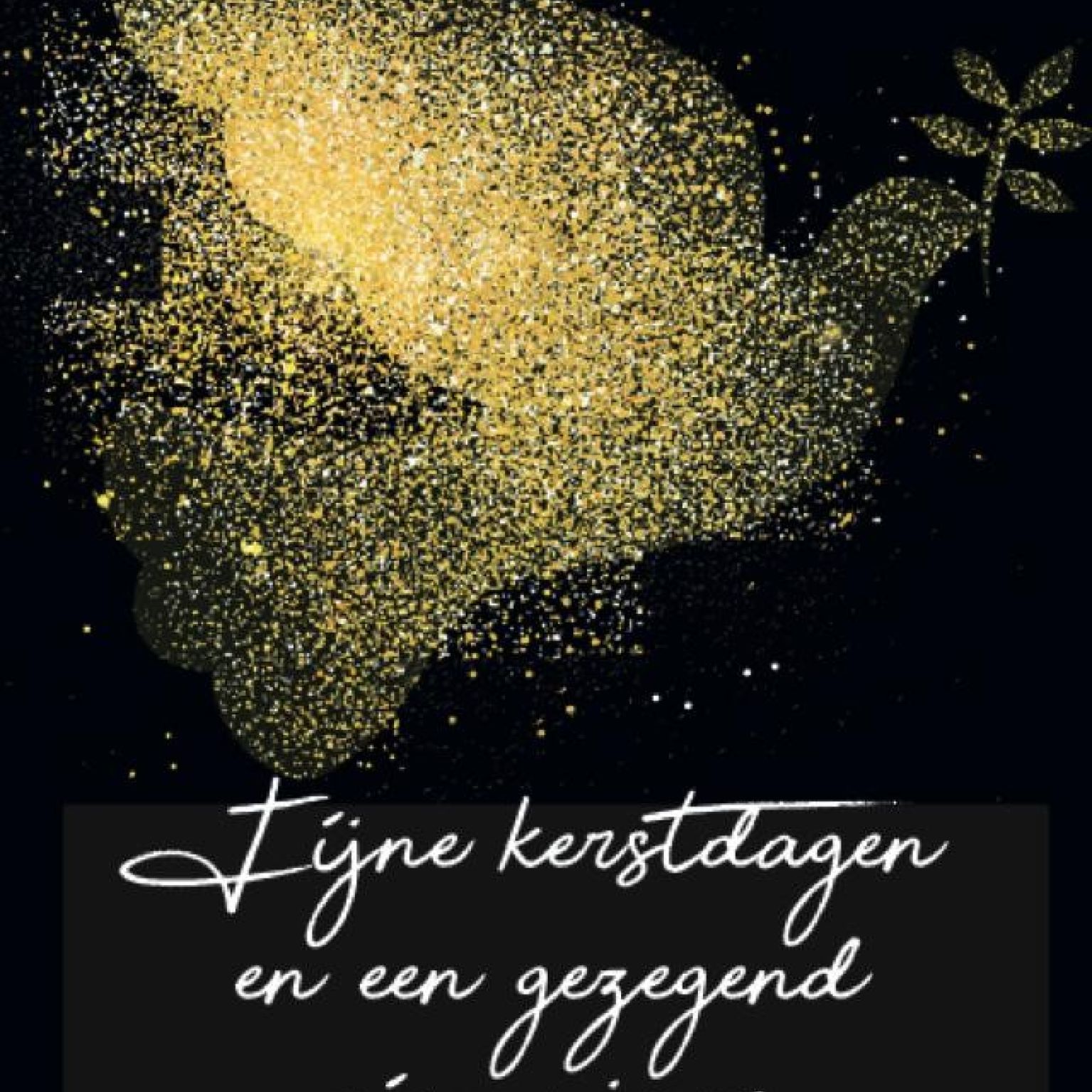 Kerstkaart 'Glitterduif' - MA26213 -  Christelijke kerstkaarten bij MajesticAlly