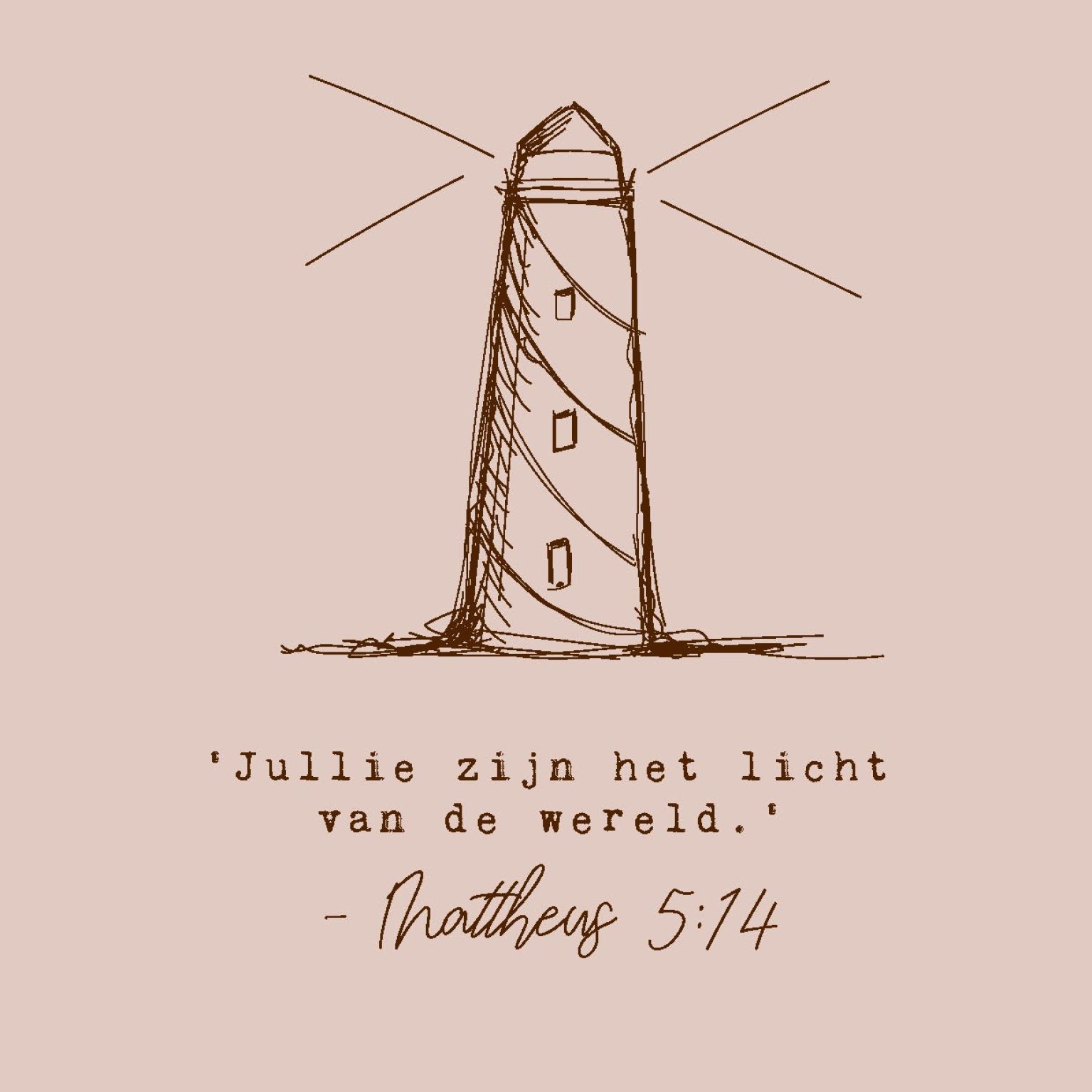 Interieurbord 'Jullie zijn het licht' - MA44103 -  Interieurborden bij MajesticAlly