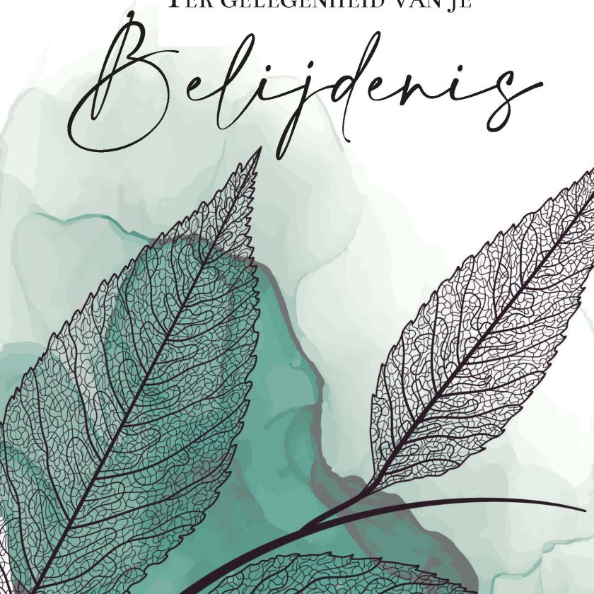 MA55008 - Wenskaart 'Belijdenis'