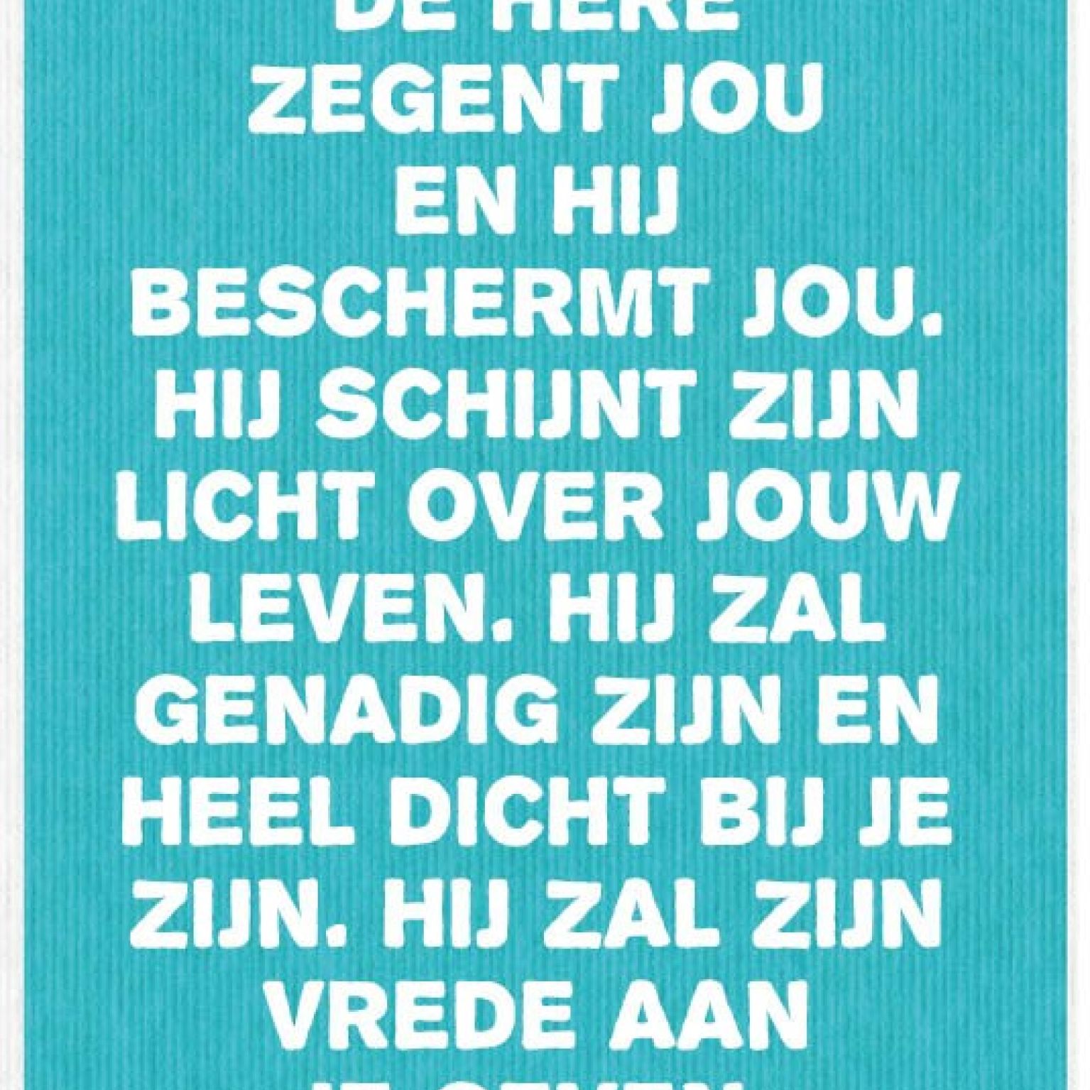 Kaart 'De Here zegent jou' - MA17024 -  Leef!  bij MajesticAlly