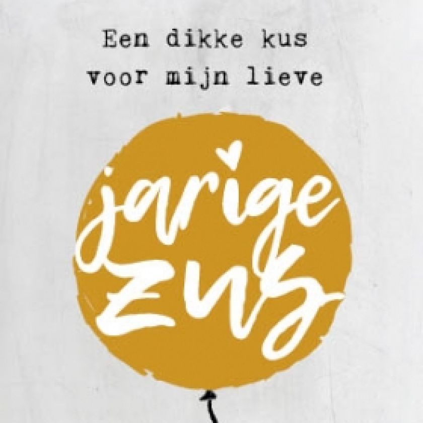 Jarige zus - 552798 -  Gefeliciteerd bij MajesticAlly