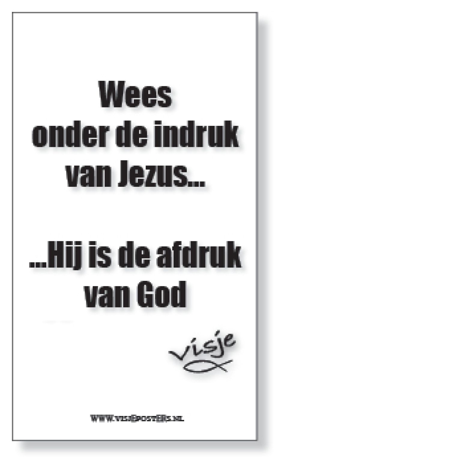 Kaart visje wees onder de indruk van - 44133 -  Visje kaarten bij MajesticAlly