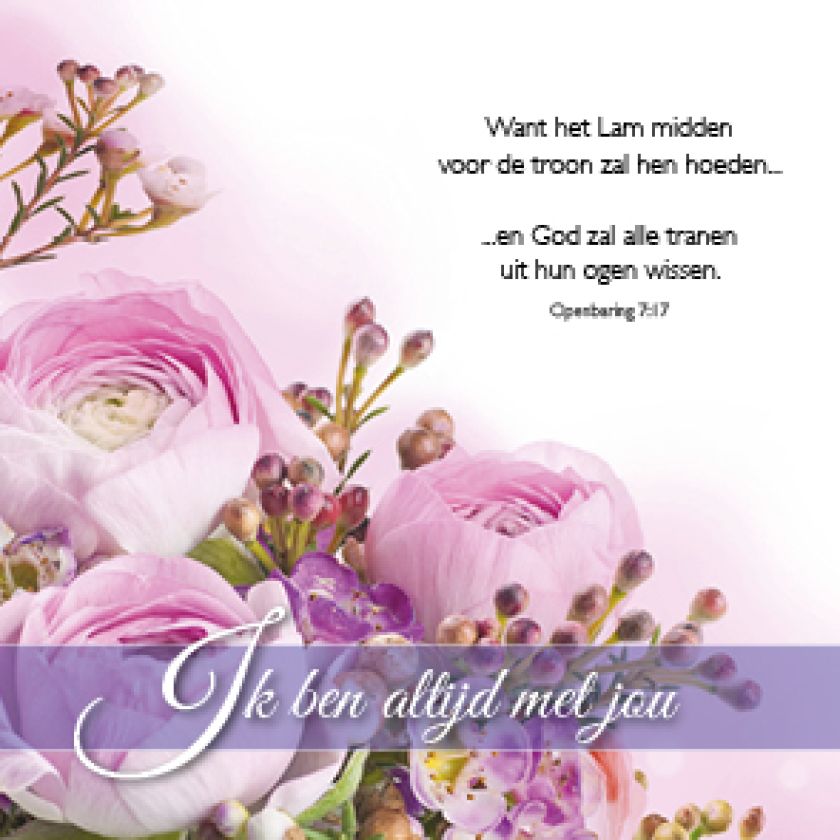 Kadokaartje Ik ben altijd met jou - MA46202 -  Cadeaukaartjes bij MajesticAlly