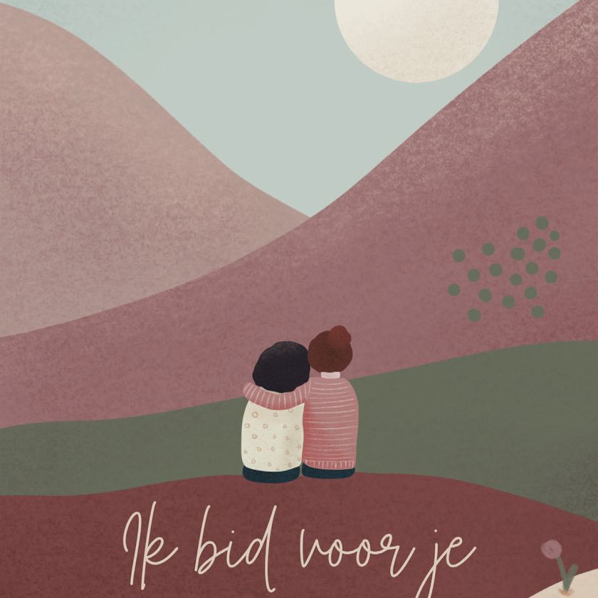 Kaart 'Ik bid voor je'