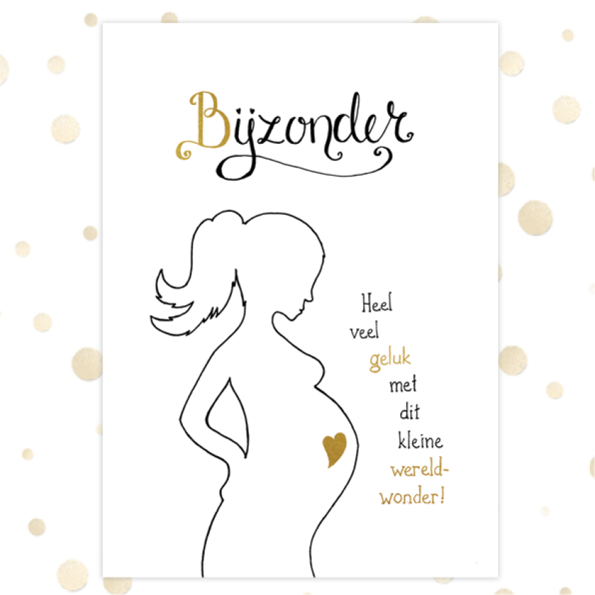 Kaart 'Bijzonder' - MA36004 -  Golden Blessings bij MajesticAlly