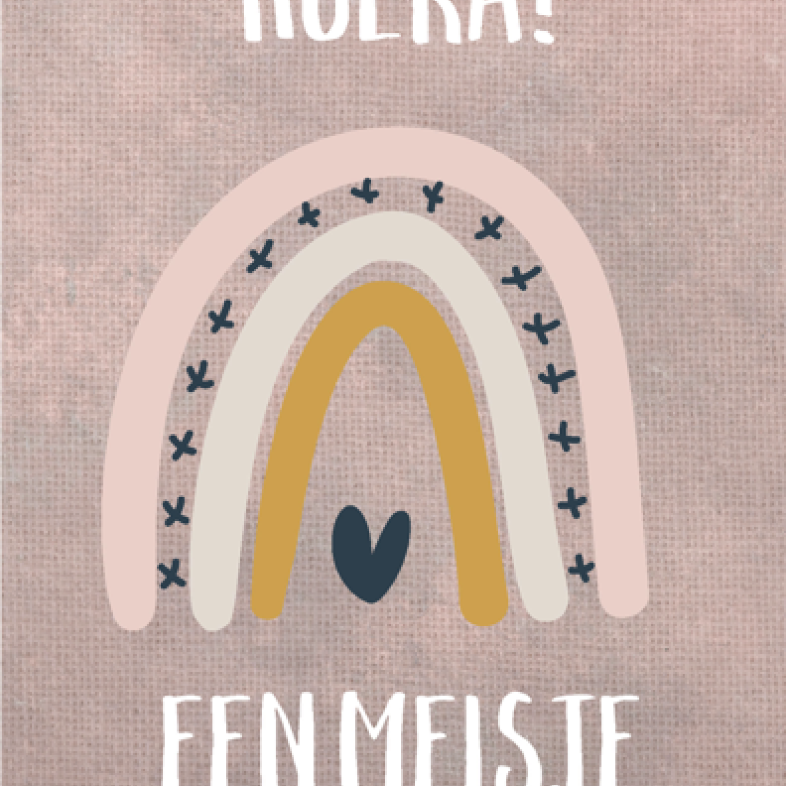 Wenskaart 'Een meisje' - MA43004 -  Courage bij MajesticAlly