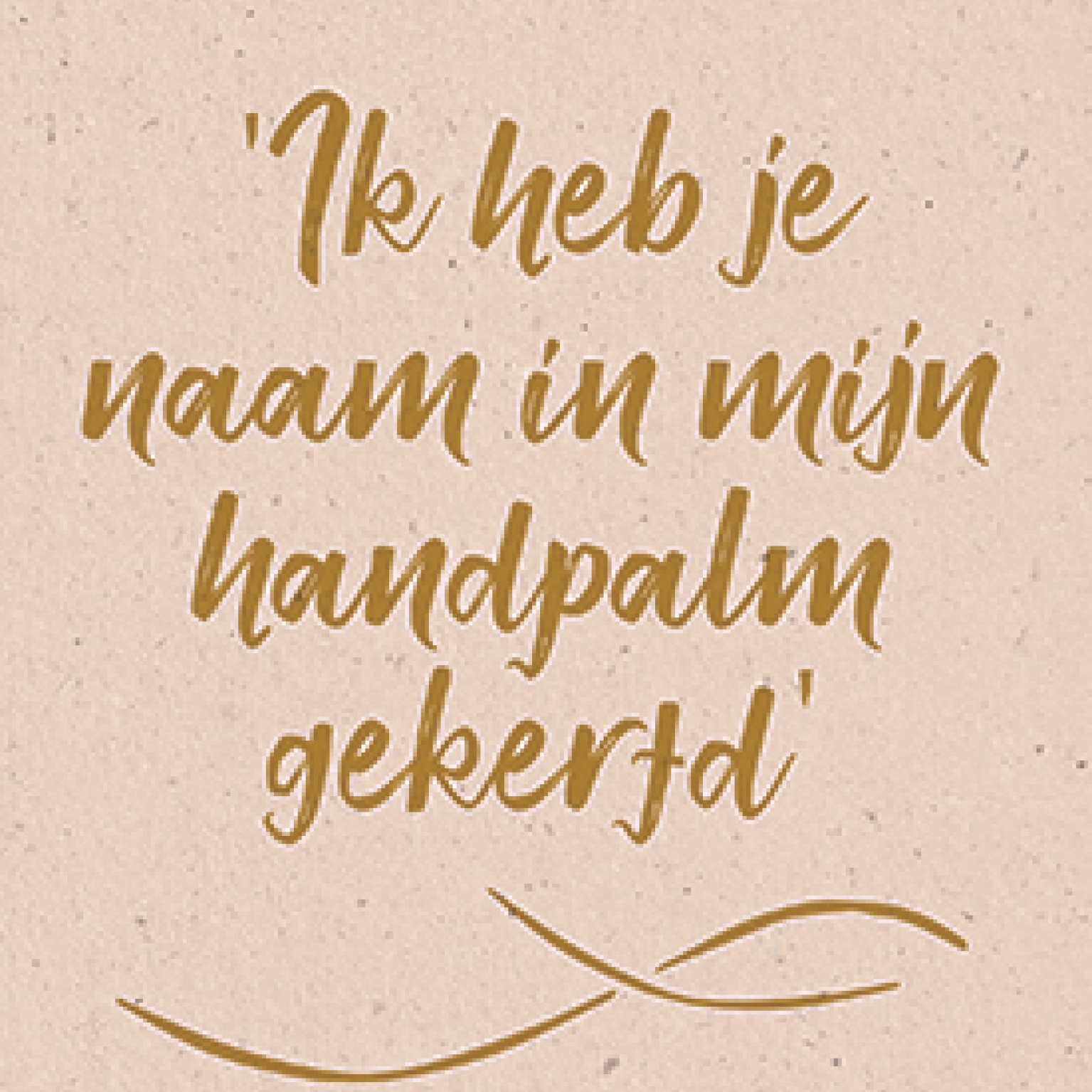 Ik heb je naam in Mijn handpalm gekerfd - 552823 -  Doop - kinderen bij MajesticAlly