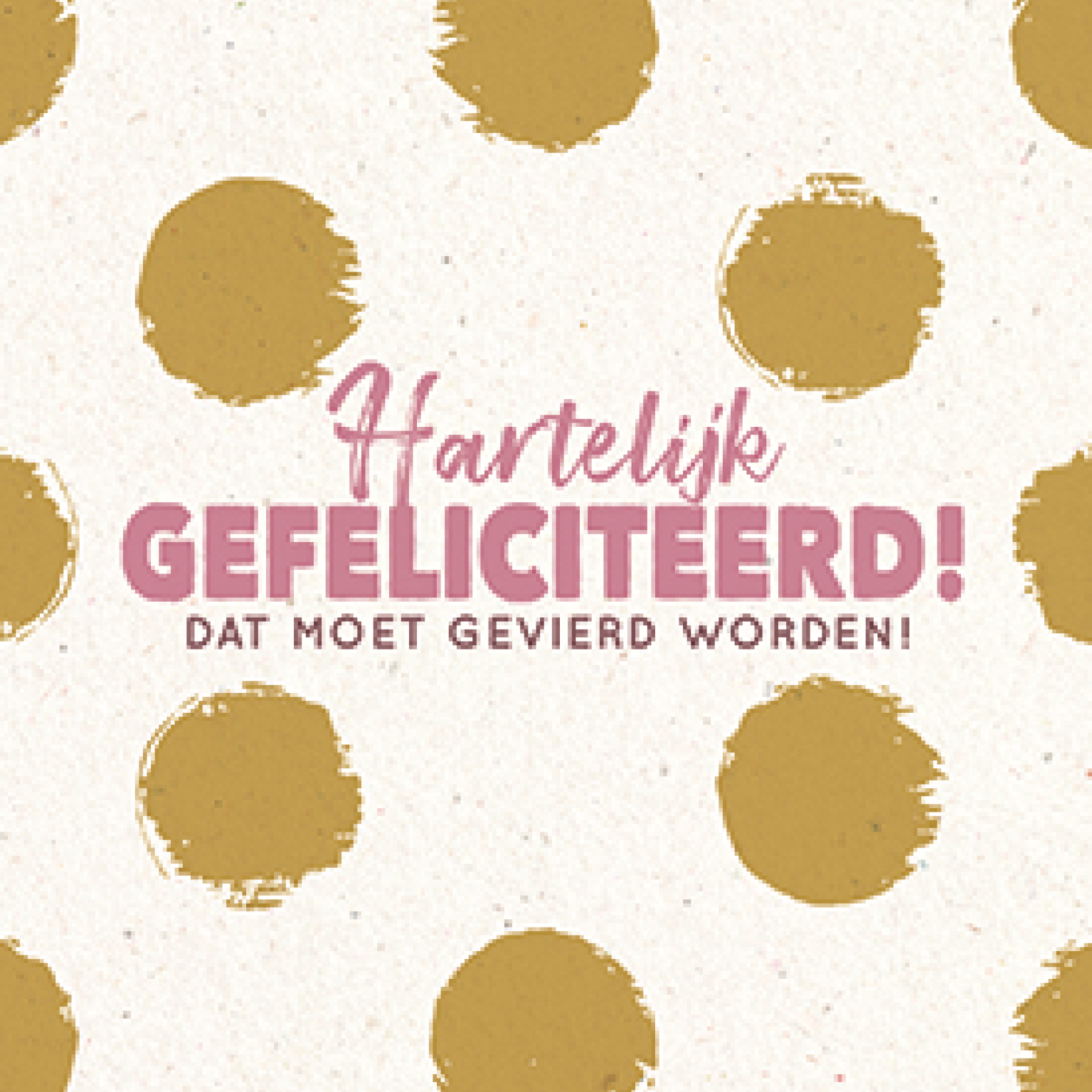 Hartelijk gefeliciteerd! - 552856 -  Kaarten bij MajesticAlly