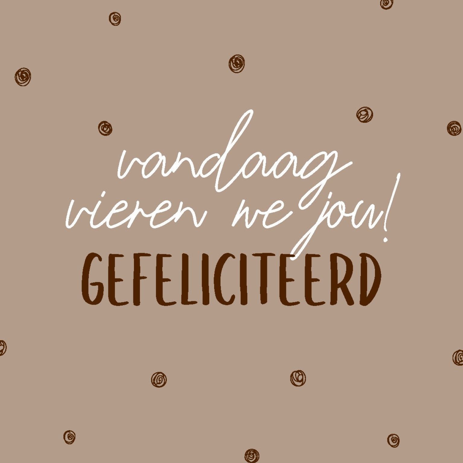 Wenskaart 'Vandaag vieren we' - MA44025 -  LUV2022 bij MajesticAlly