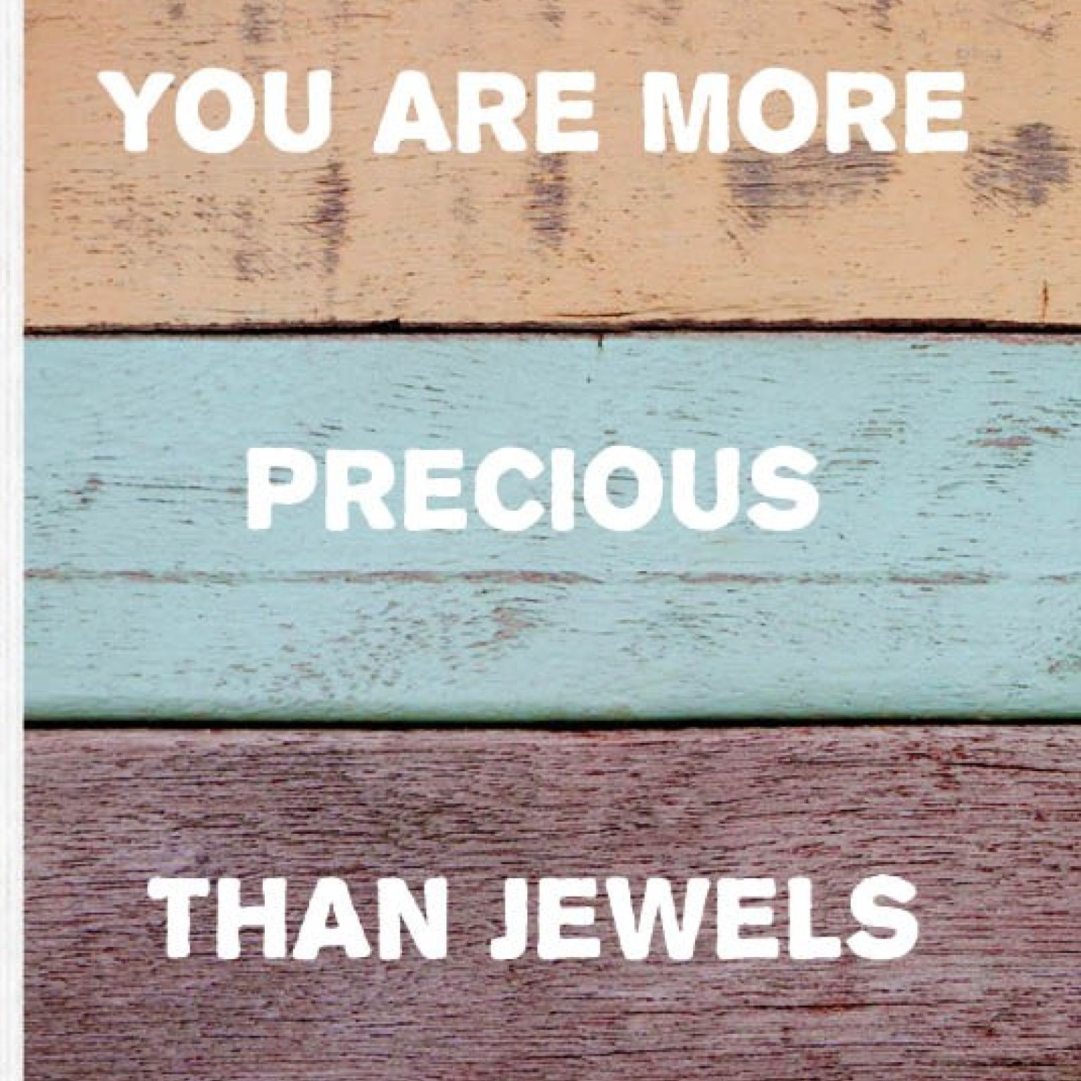 Kaart 'You are more precious' - MA17064 -  Leef!  bij MajesticAlly
