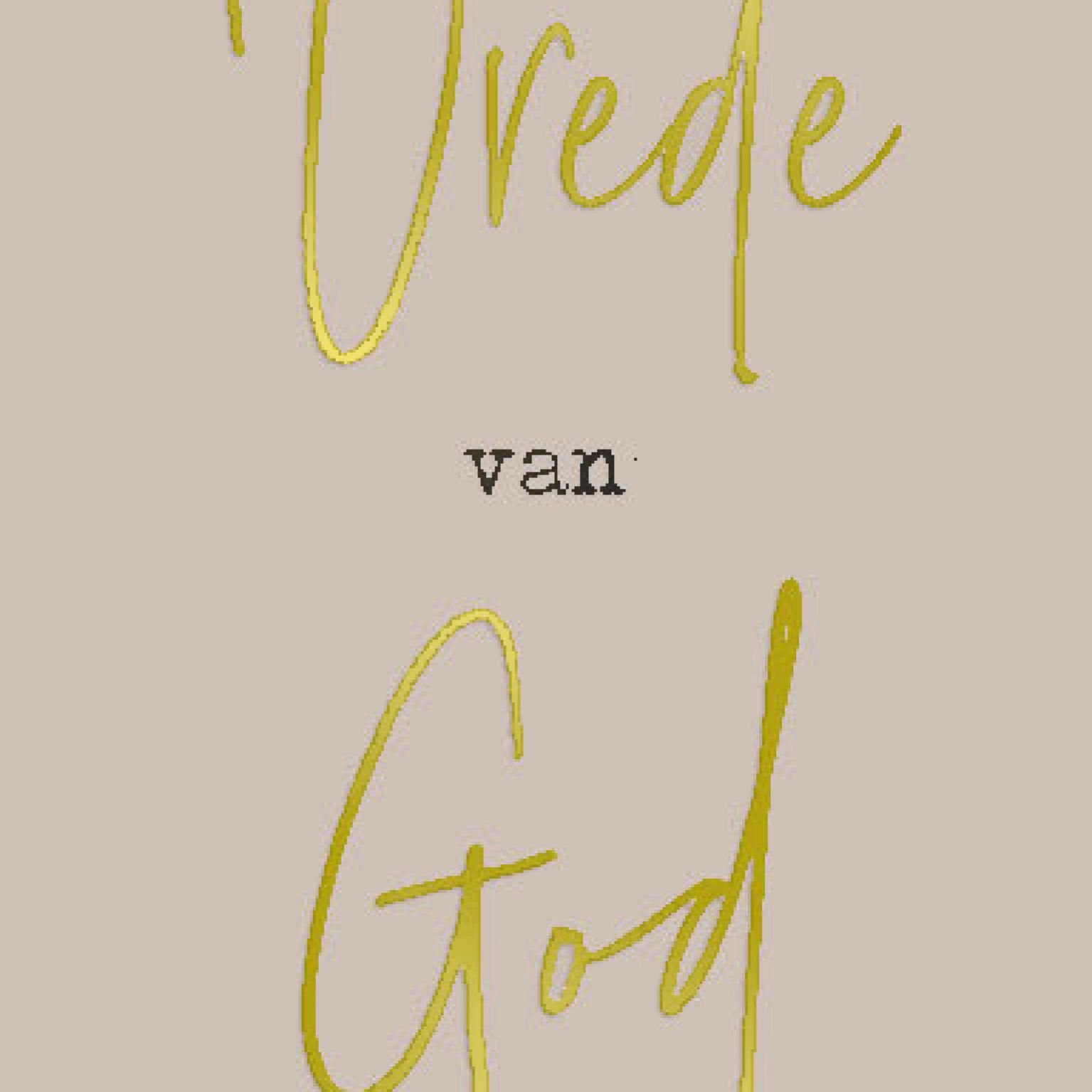 MA52104 - Boekenlegger 'De Vrede van God zij met jou'