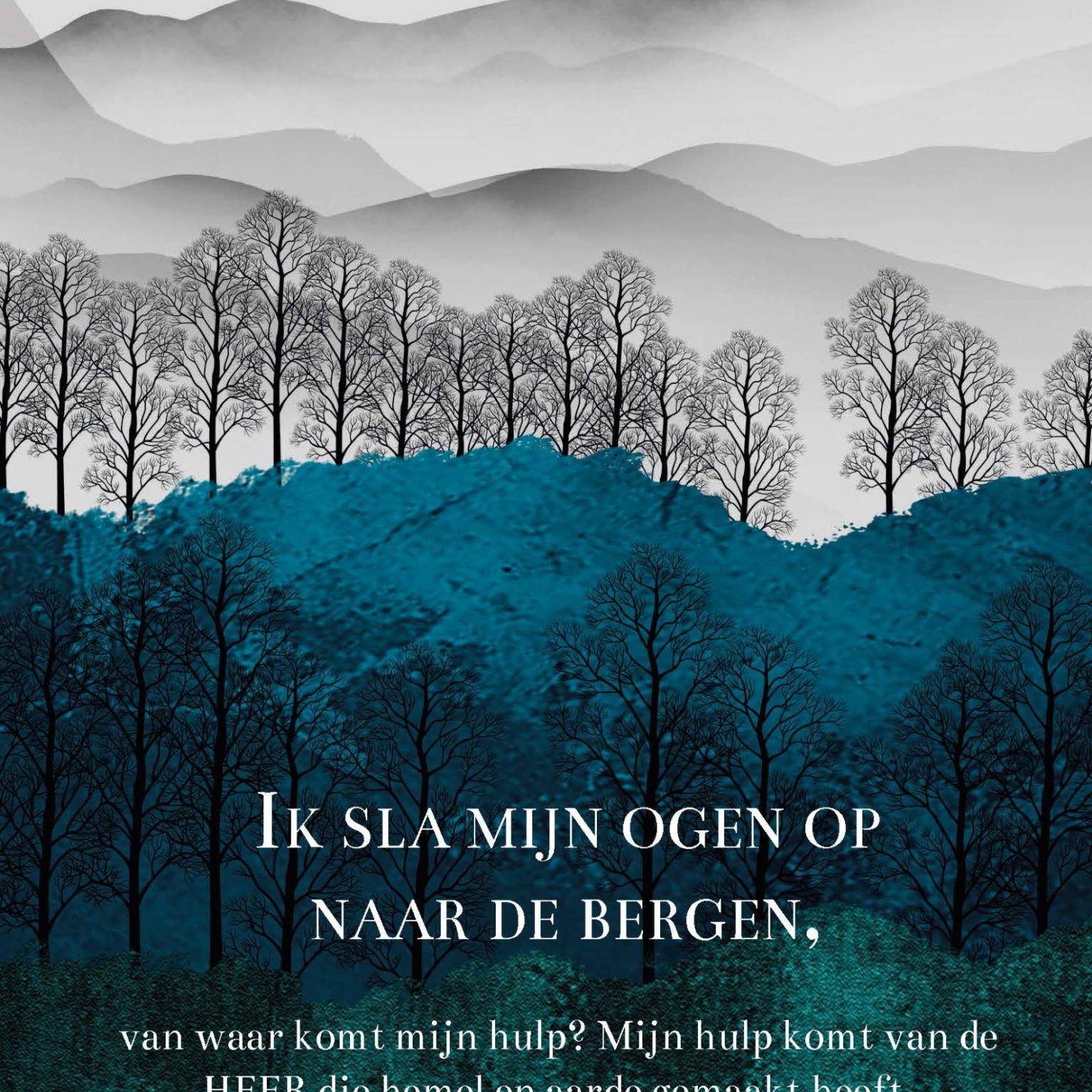 MA55045 - Wenskaart 'Ik sla mijn ogen op'