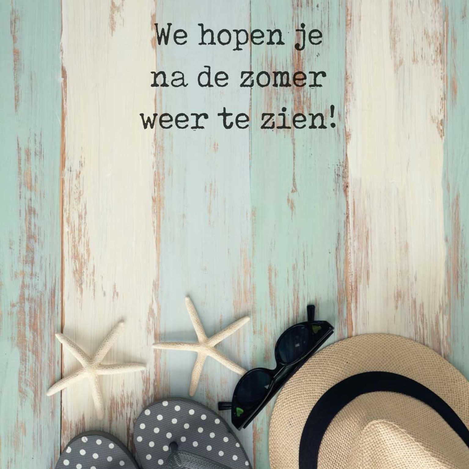 Voordeelkaart 'Zomervakantie-slippers' - MA38065 -  Voordeelkaarten christelijk bij MajesticAlly