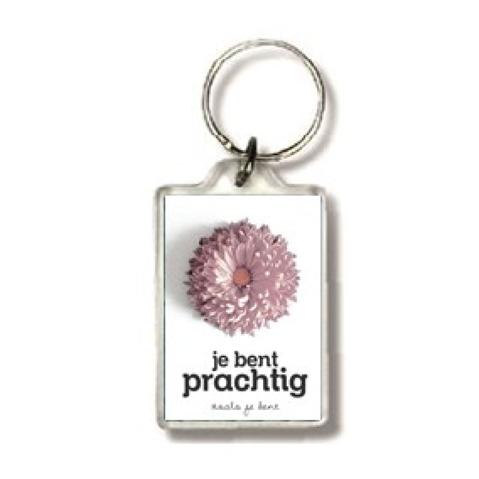 Sleutelhanger Je bent prachtig - 552573SL -  Sleutelhangers bij MajesticAlly