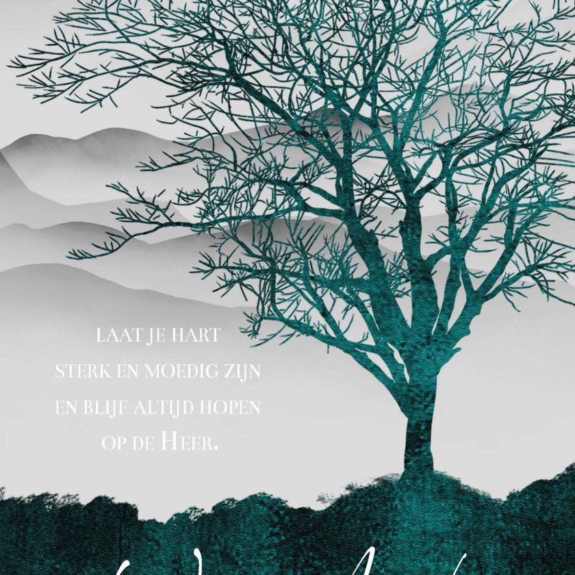 MA55042 - Wenskaart 'Wees sterk'