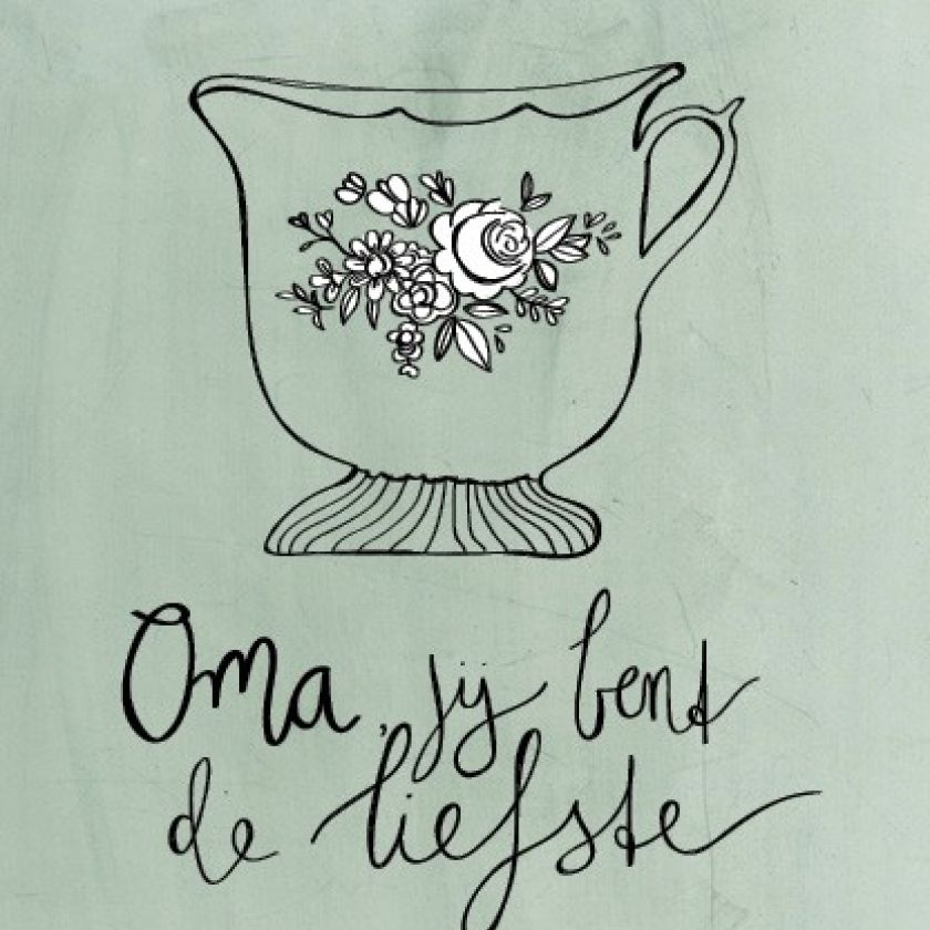 Oma jij bent de liefste - 552786 -  Divers bij MajesticAlly