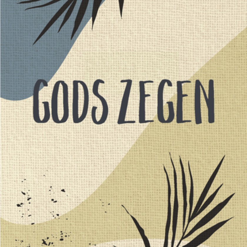 Wenskaart 'Gods zegen' - MA43020 -  Courage bij MajesticAlly