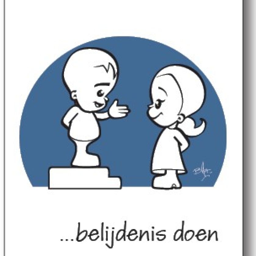 10x kaart 'Geloven is belijdenis doen' - 44529 -  Geloven is bij MajesticAlly