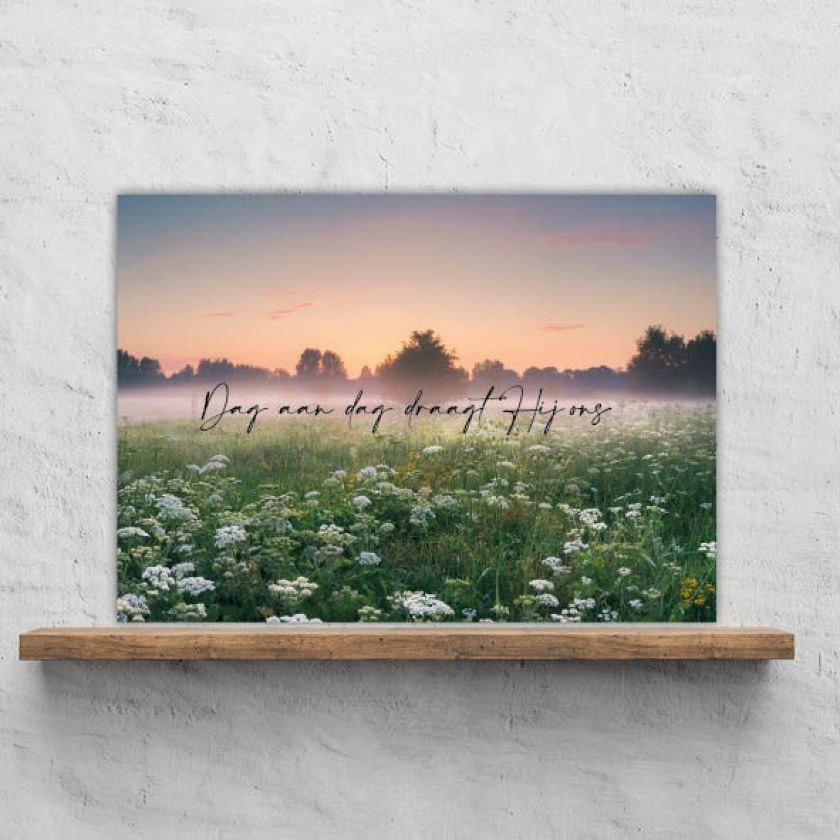 Plexiglas A3 'Dag aan dag' - MA39503 -  Cadeauborden bij MajesticAlly