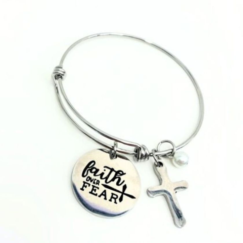 MA47308 - Bangle Faith over fear