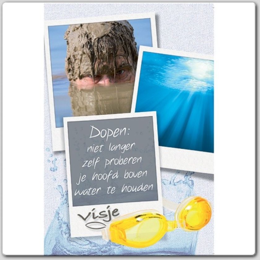 * Voordeelpakket 20 Visje wenskaarten - 46925 -  Pakjes kaarten bij MajesticAlly