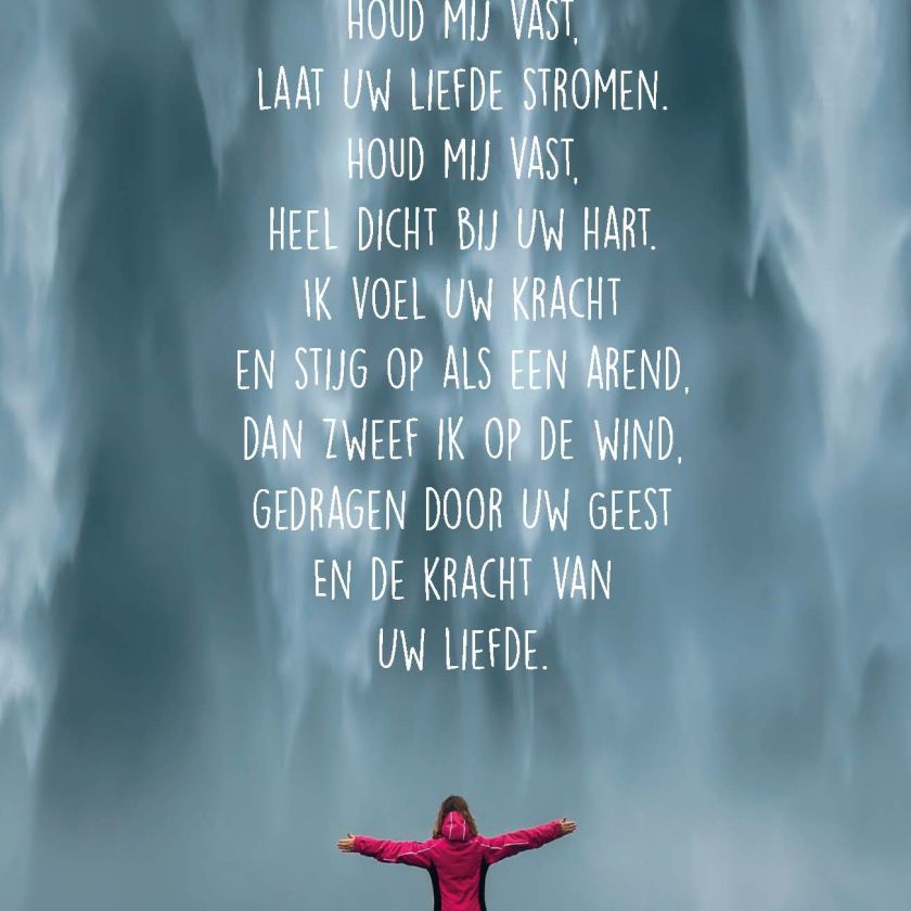 Poster A4  Houd mij vast - Opwekking 488 - 552680P -  Posters bij MajesticAlly