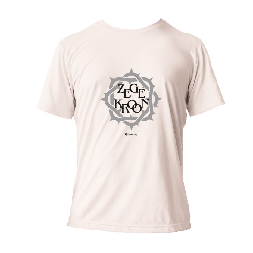 T-shirt Zegekroon Wit