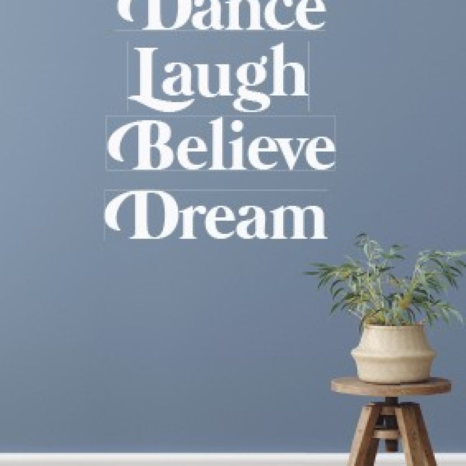 Minikaart 'Dance Love Believe Dream' - 552631MK -  Minikaartjes