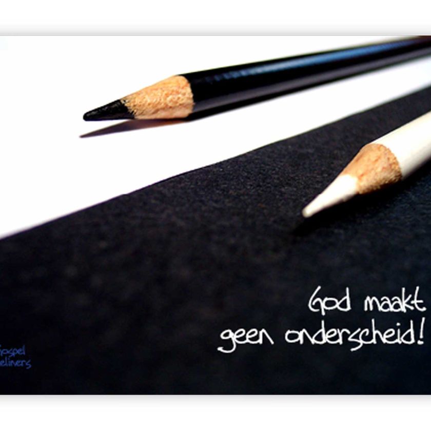 'God maakt geen onderscheid' - MA10025 -  Quotes