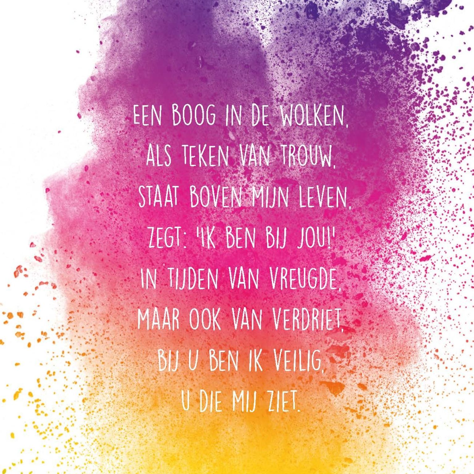 Poster A4  Een boog in de wolken - Opwekking 770 - 552668P -  Posters bij MajesticAlly