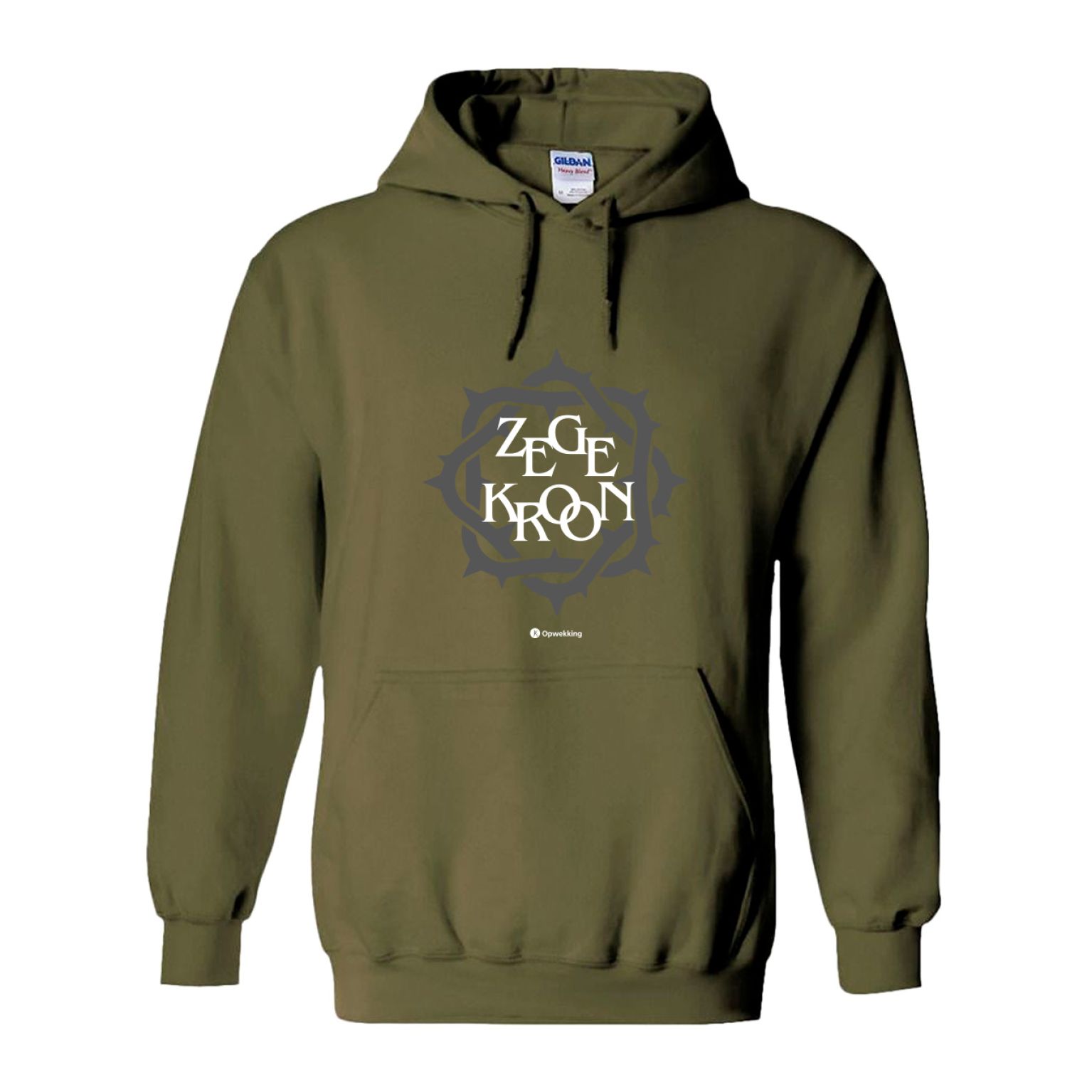 Hoodie Zegekroon Groen