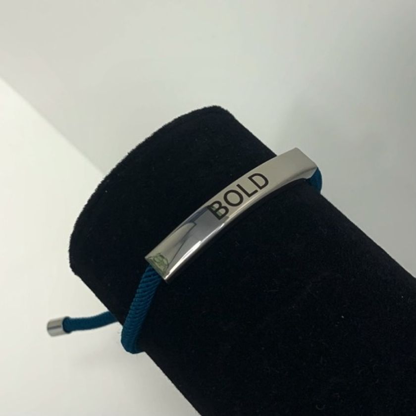 MA47619 - touwarmband Bold blauw