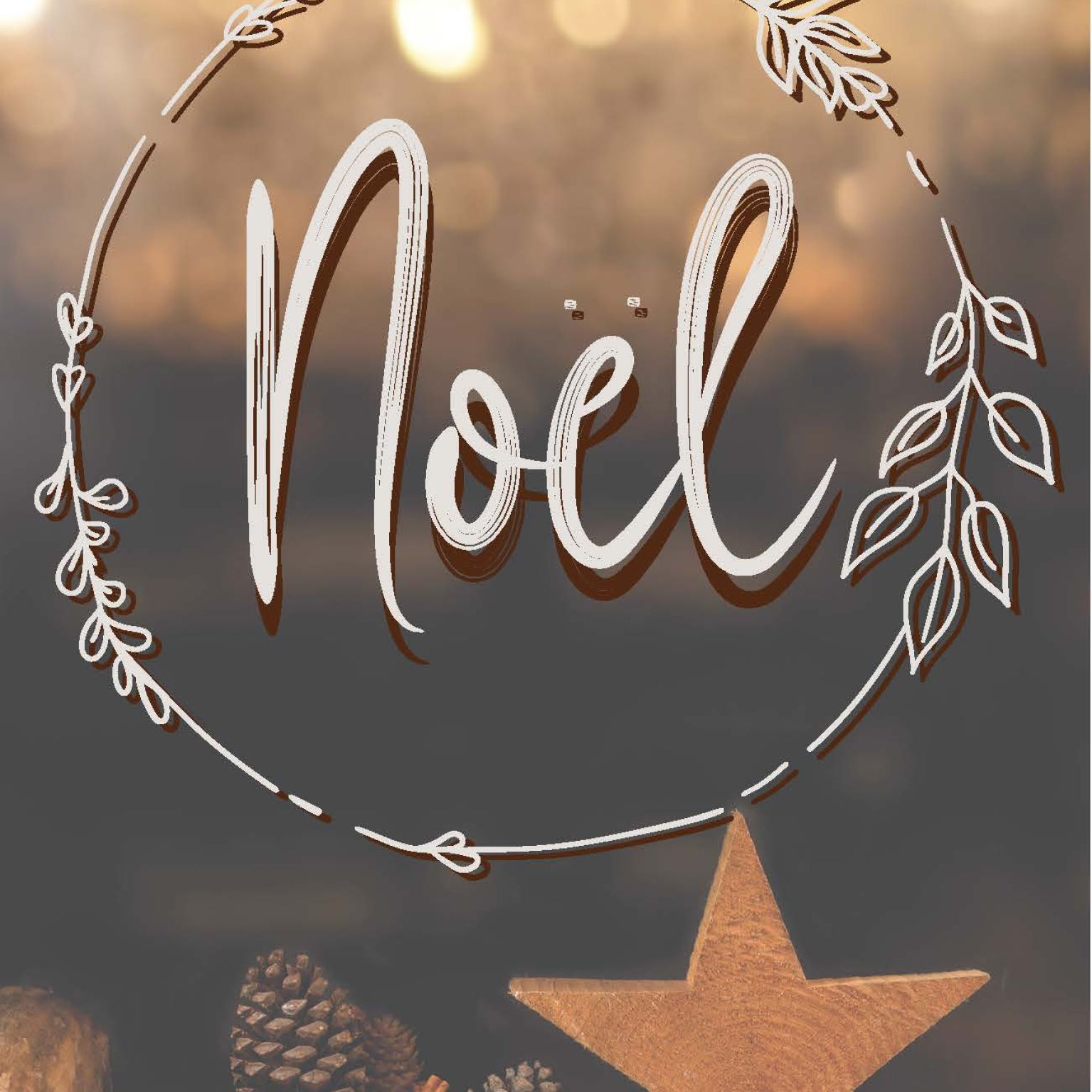 MA41504 - Minikaartje Kerst 'Noël'