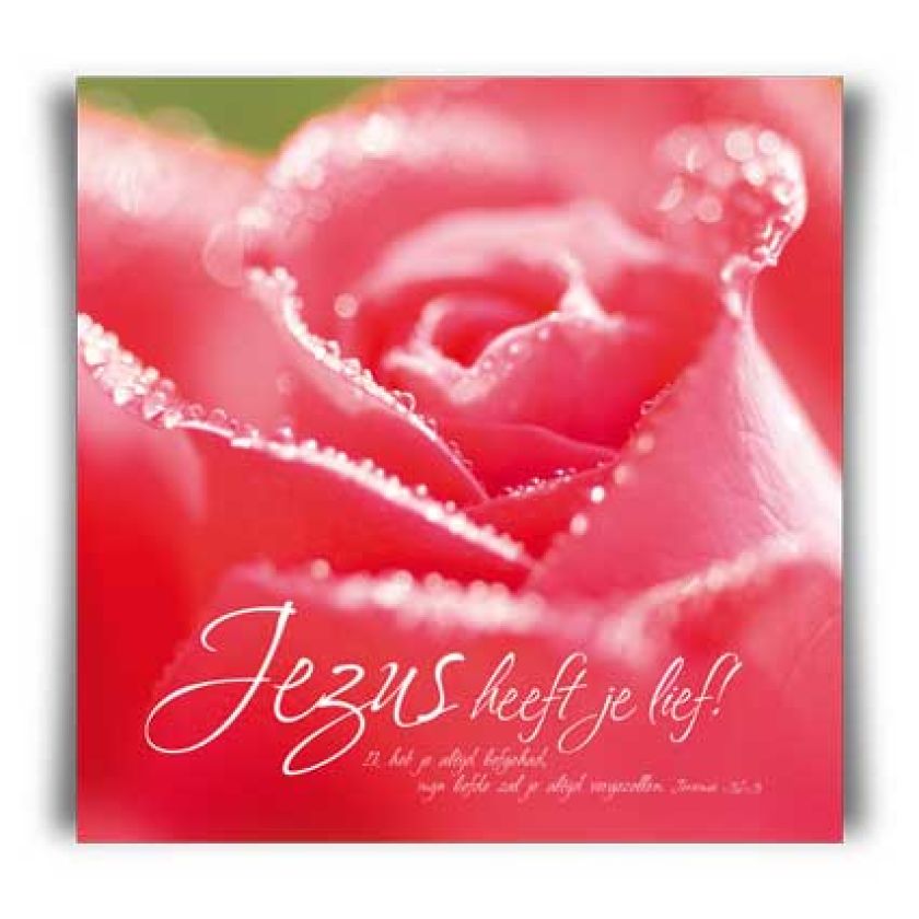 Kaart 'Jezus heeft je lief!' - MA11032 -  David Sörensen bij MajesticAlly