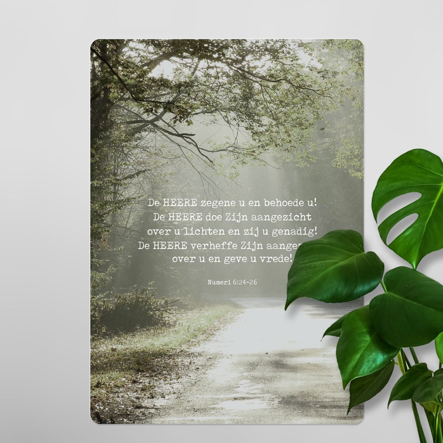 Interieurbord 'Zegenbede' - MA26124 -  Interieurborden bij MajesticAlly