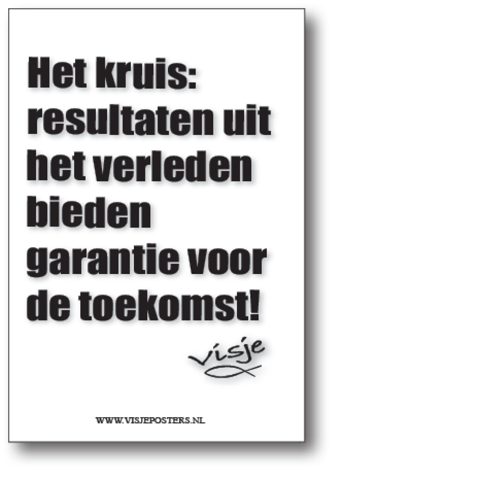 Minikaart visje het kruis resultaten - 46033 -  Minikaartjes Visje bij MajesticAlly