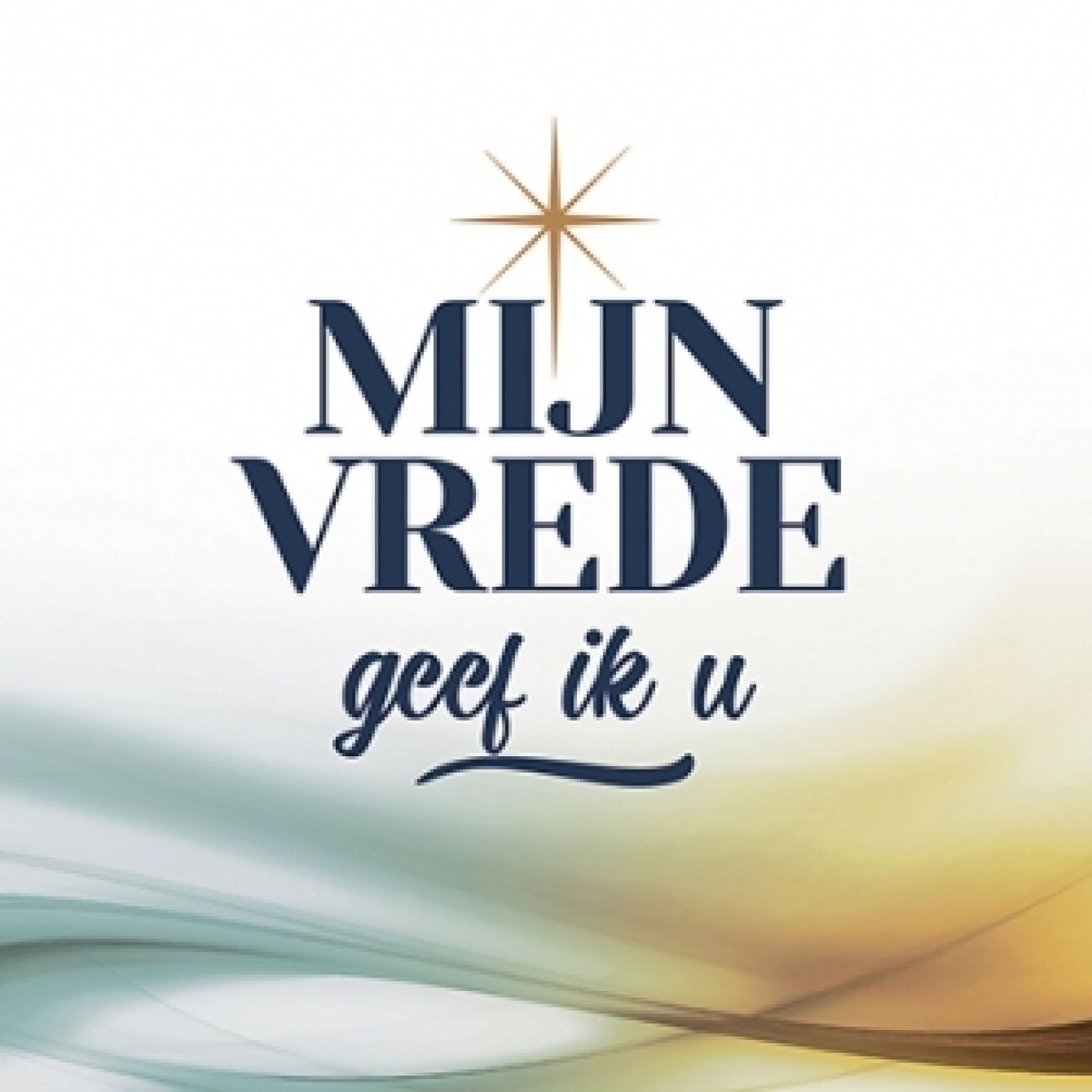 Kerstkaart 'Mijn vrede geef ik u' - 454103 -  Kerst-Morgenster bij MajesticAlly
