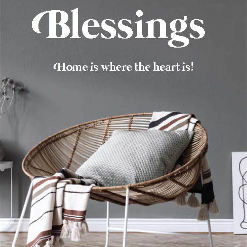 Interieurbord 'Blessings' - 552634B -  Interieurborden bij MajesticAlly