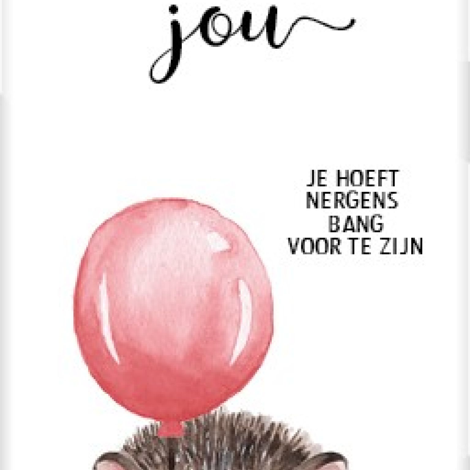 Boekenlegger egeltje God is altijd bij j - MA25202 -  Boekenleggers bij MajesticAlly