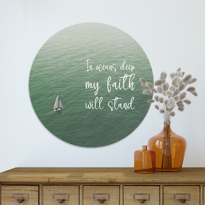 MA39358 - muurcirkel 60 cm In Oceans Deep