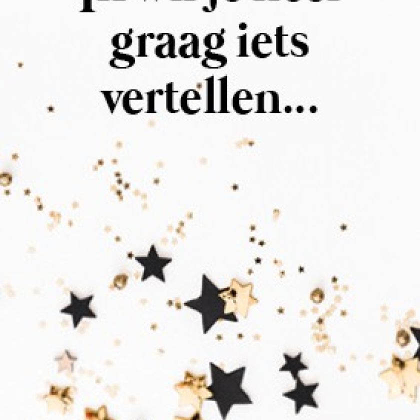 Kaart 'Iets vertellen' - 552605 -  Puur 2020 bij MajesticAlly