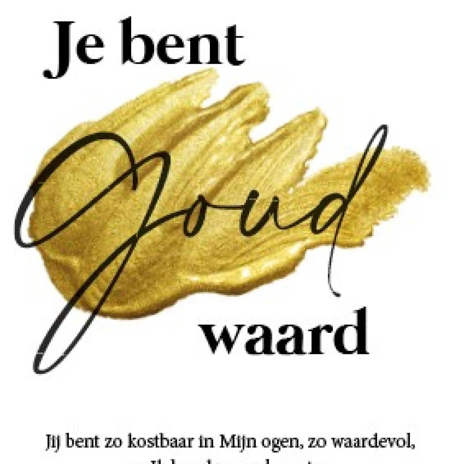 Kaart 'Je bent goud waard' - 552635 -  Puur 2020 bij MajesticAlly